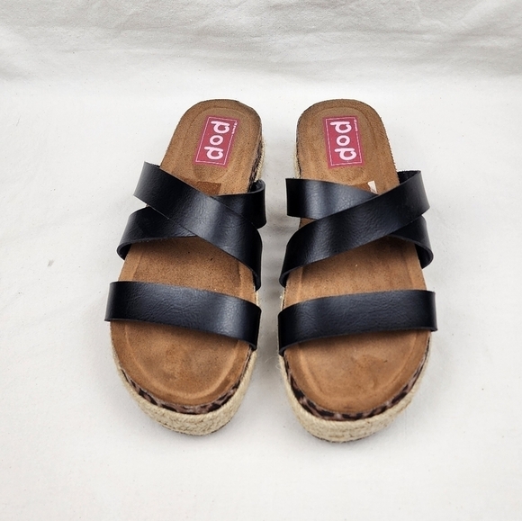 POP Fanatic espadrille Platform sandals - Picture 1 of 8